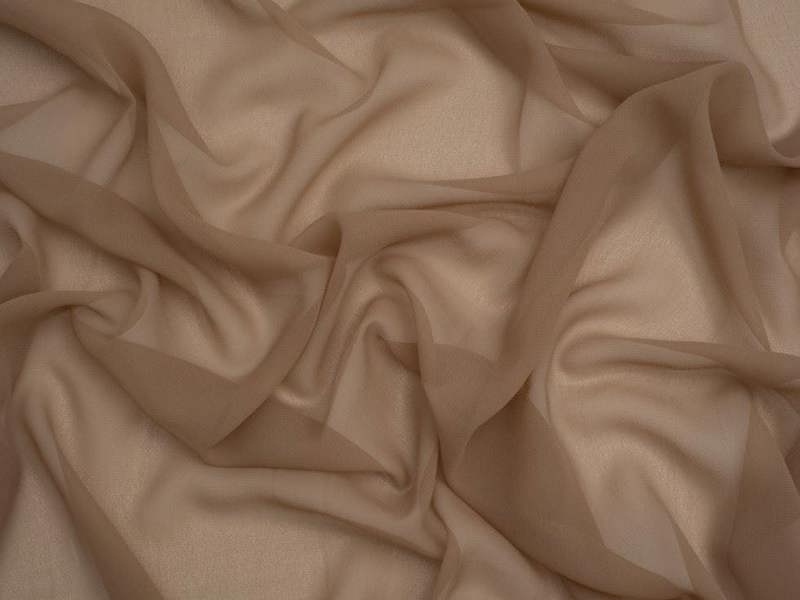 Minerva Core Range Minerva Light Sheer Chiffon Fabric - Plain Design Dressmaking Fabric, 110 cm / 44" Wide - per metre