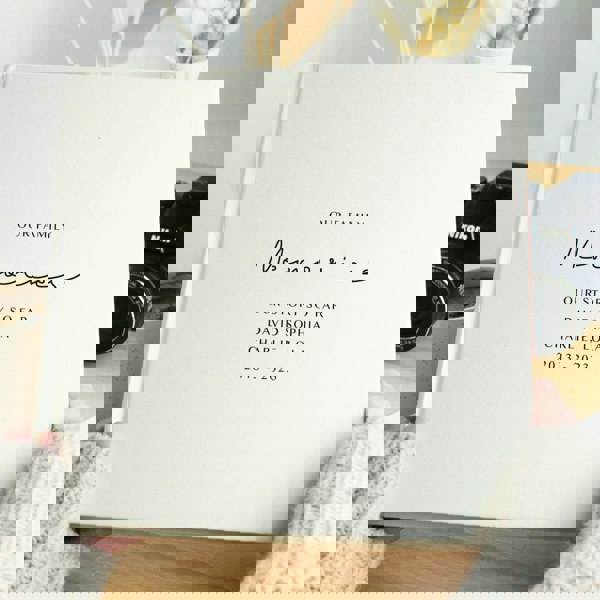 Personalised Memento Company Personalised Free Text Square Photo Album