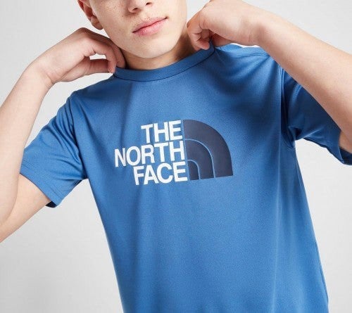 The North Face Reaxion Blue Youth Men's T-Shirt