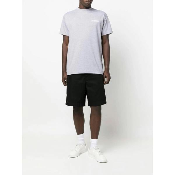 Jacquemus Le Logo T-Shirt   in  Grey