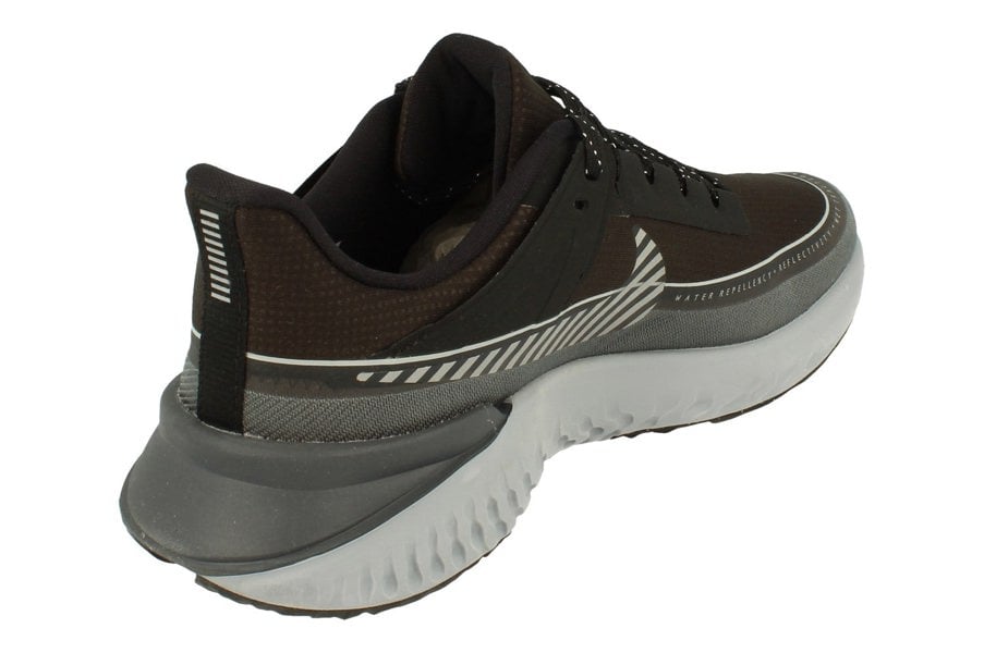 Nike Legend React 2 Shield Mens Bq3382 001 - Black Reflect Silver Dark Grey 001 - Photo 2