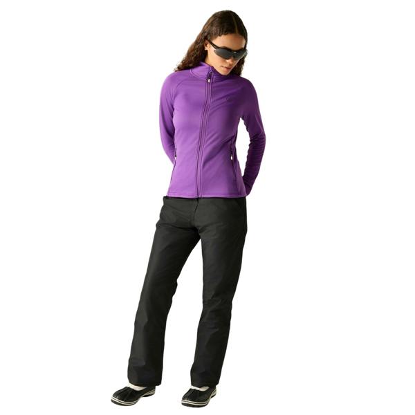 Dare 2B Womens/Ladies Lowline Core Stretch Full Zip Midlayer - Amaranth - 
