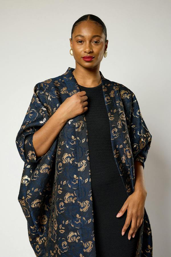 Lioness by TF Regal Azure Blossom Kimono Jacket
