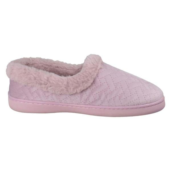 Clarks Ladies Clarks Wide Fitting Woven Quilted Slippers Twyla Star