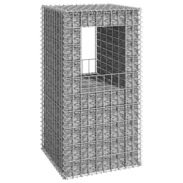 Berkfield Gabion Basket Post 50x50x100 cm Iron