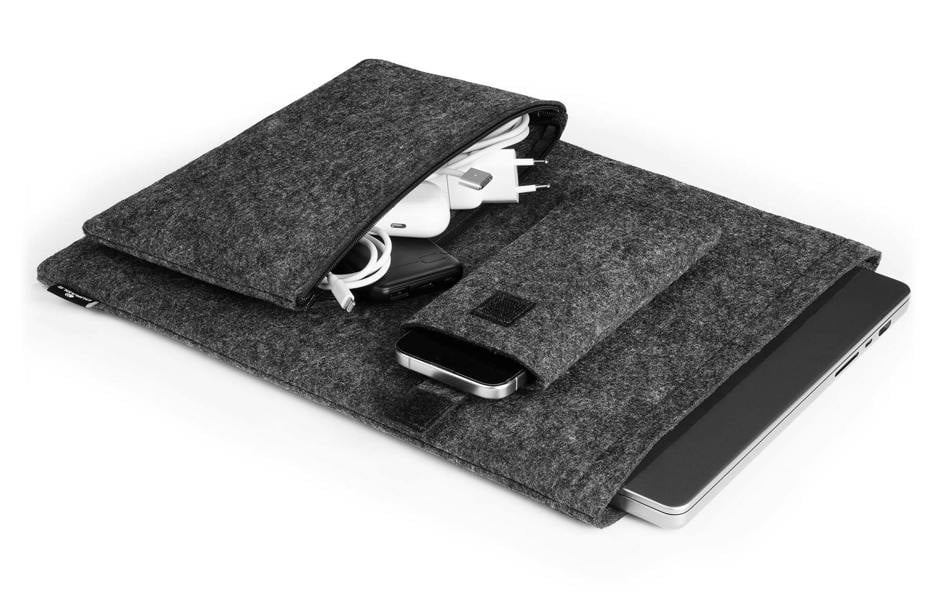 Durable Recycled Felt Laptop MacBook Bag Case Sleeve | 16.4"