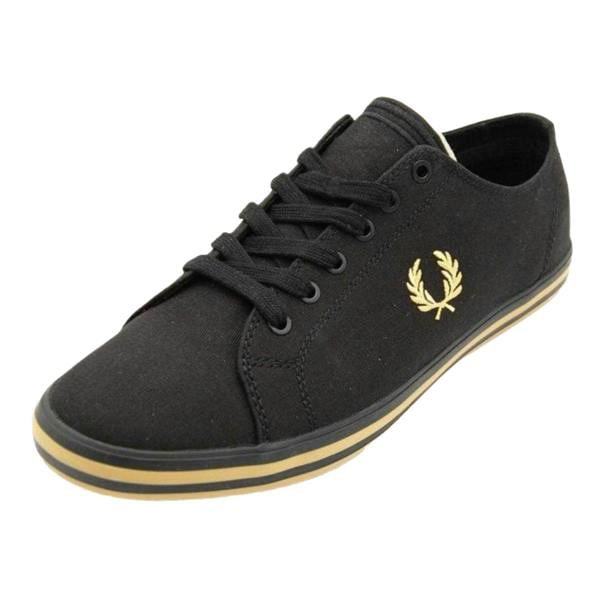 Fred Perry Womens/Ladies Kingston Twill Trainers - Black - 