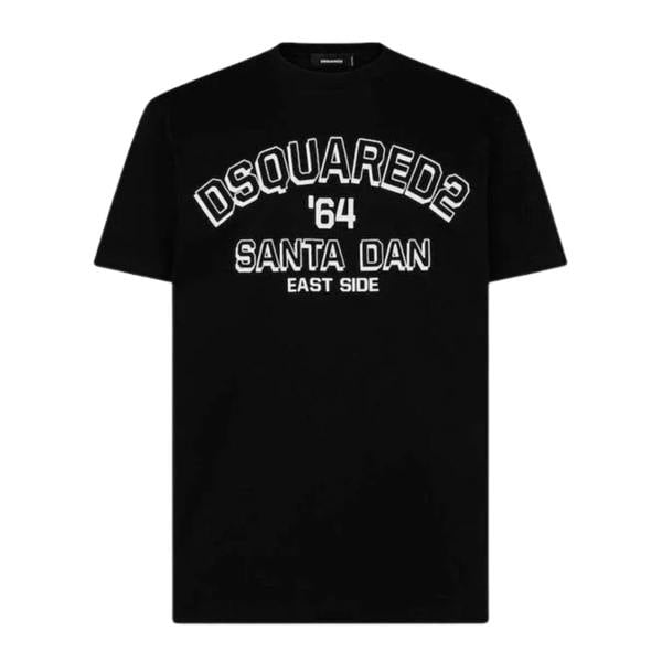 Dsquared2 Santa Dan 64 Black T-Shirt