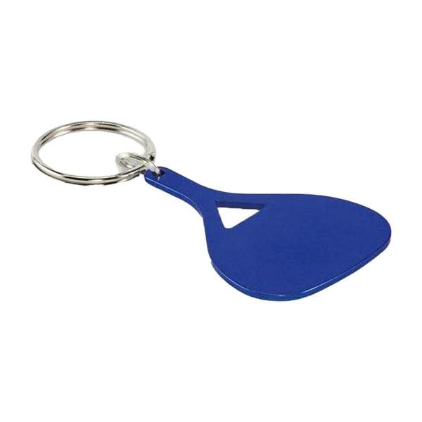 MidOcean Kepad Spatula Recycled Aluminium Keyring - Blue - 