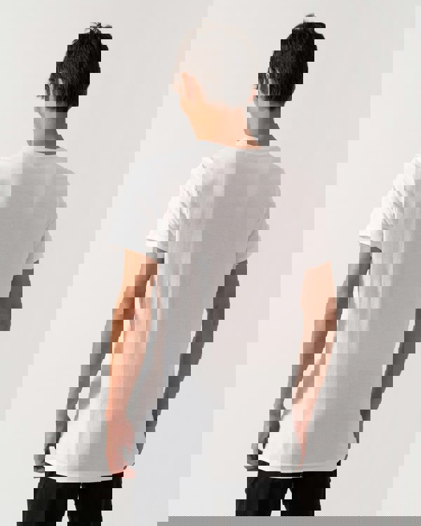 Calvin Klein Mens 3 Pack Mens Short Sleeve T Shirts - White/White/White