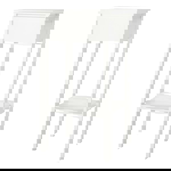 Furniture To Go Madrid Bedside Table with 1 Drawer in White