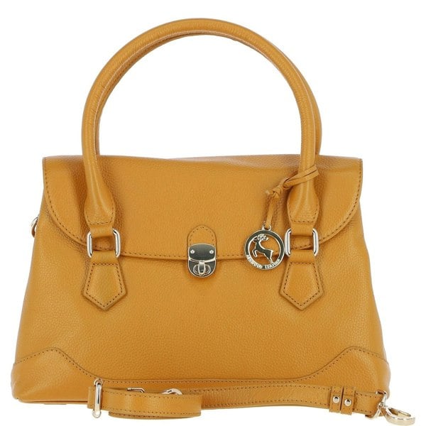 Premium Leather Shoulder Bag with Detachable Crossbody Strap: y-56