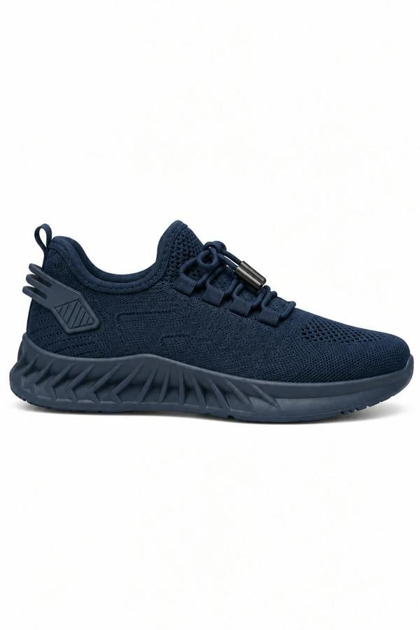 Love Lemonade Zaya Lightweight Mesh Athleisure Trainers Navy