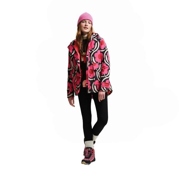 Regatta Womens/Ladies Orla Kiely Swing Floral Waterproof Jacket - Apple Blossom Pink - 