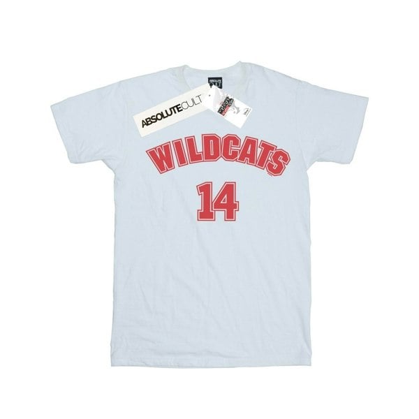 Disney Mens High School Musical The Musical Wildcats 14 T-Shirt - White