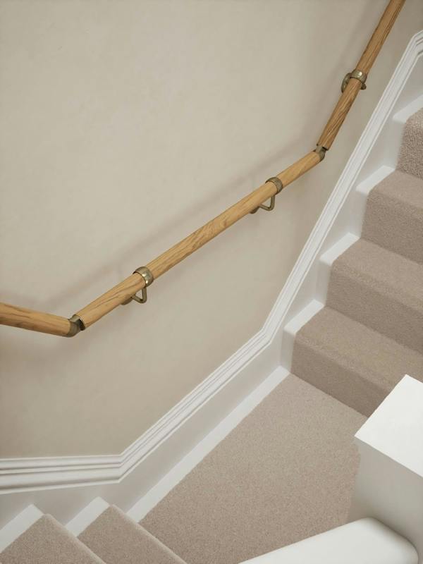 Handrails Direct Packwood Light Oak T Shape Handrail