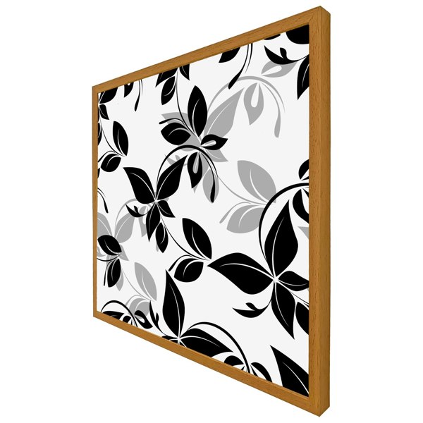 Benjamin Tate Design Black & white floral (Picture Frame)