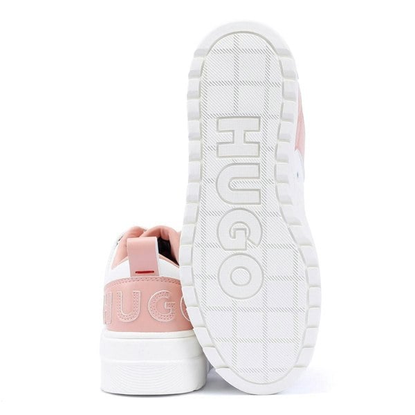 Hugo Women's LYSSA Tennis - White/Pink