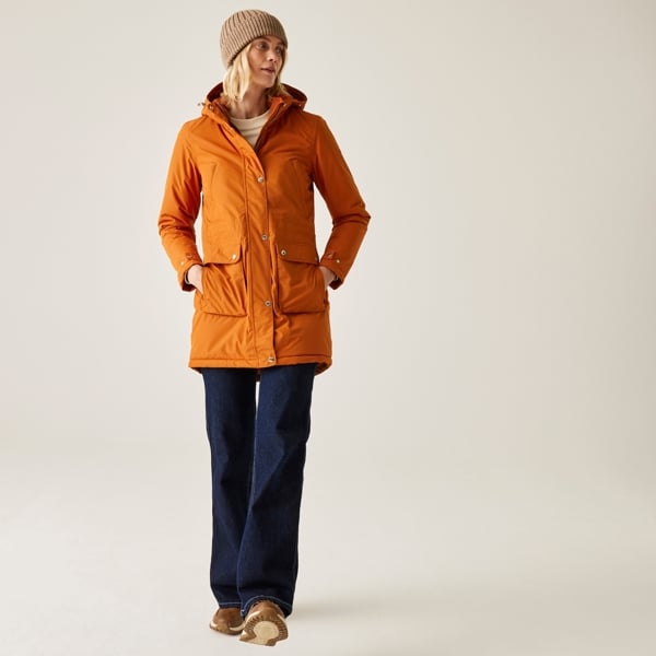 Regatta Women's Voltera Heated Waterproof Jacket - Burnt Copper