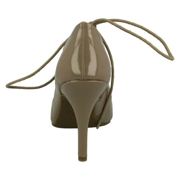 Anne Michelle Ladies Anne Michelle Pointed Lace Up High Heels