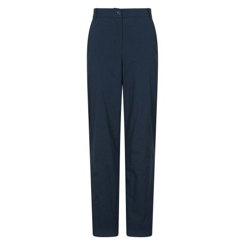 Mountain Warehouse Womens Delta Fleece Lined Short Winter Trousers - Navy - Navy - 94% Polyamide/6% Elastane