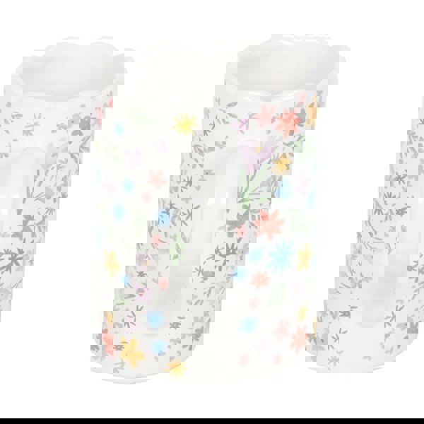 Serano Spring Floral Print Scalloped Mug