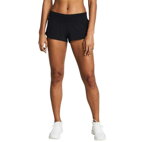 Under Armour Womens/Ladies Launch Pro Relaxed Fit Running Shorts - Black - 