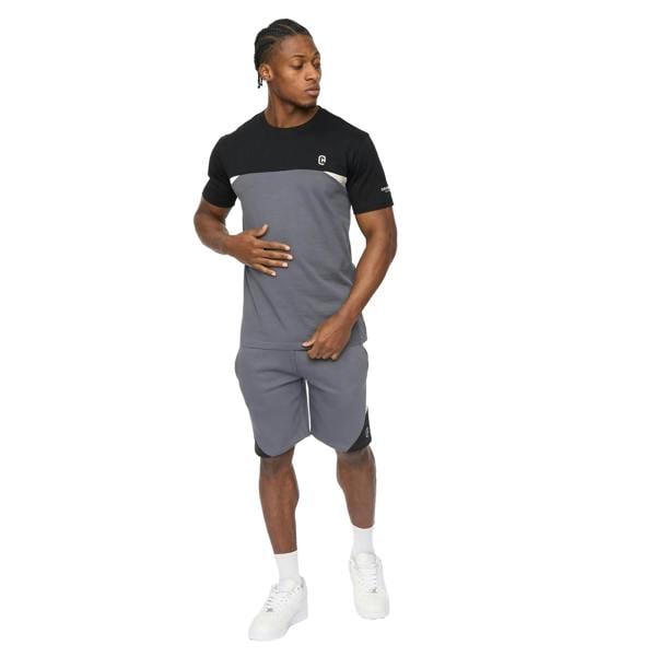 Crosshatch Mens Castlebay T-Shirt - Slate - 