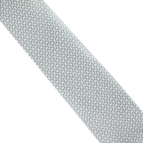 Dunhill oval pattered mulberry silk tie
