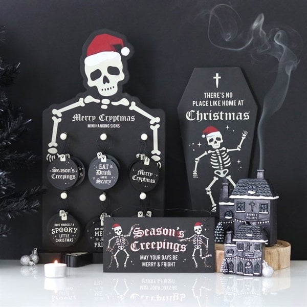 Serano Haunted Holiday House Incense Cone Burner