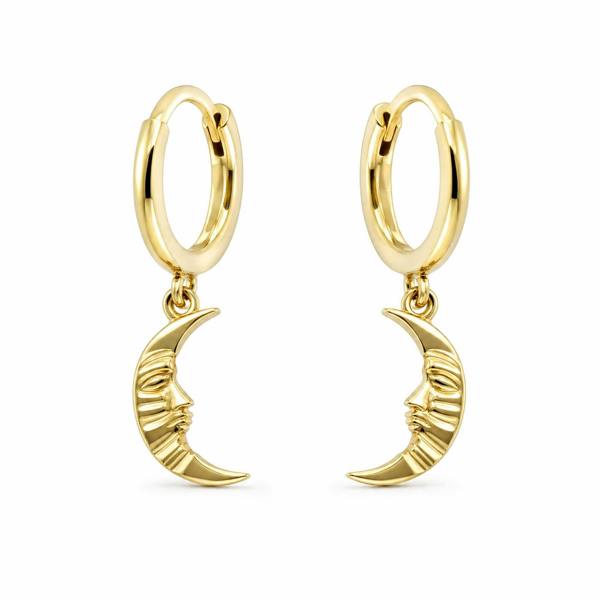 Gold Trip Crescent Moon Huggies