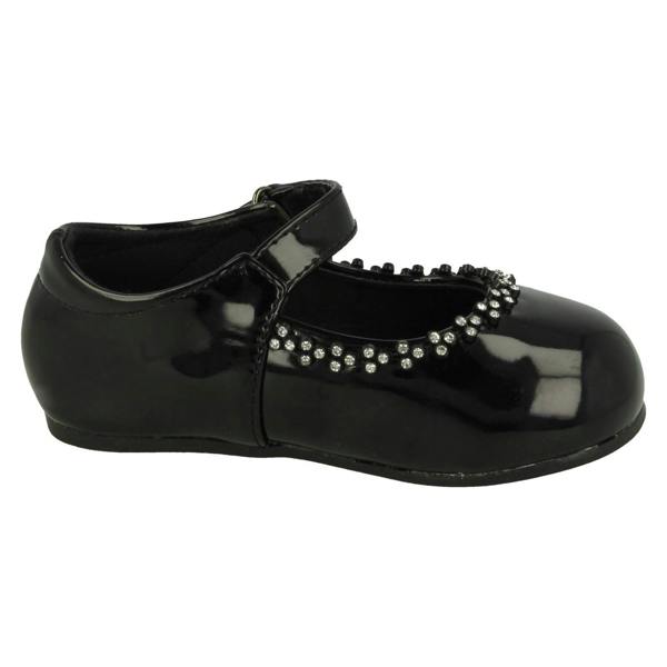 Spot On Girls Spot On Diamante Detail Party Shoes