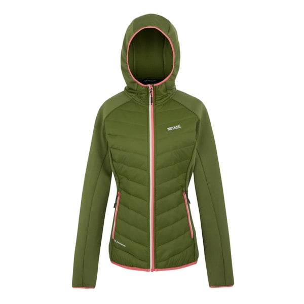 Regatta Women's Andreson VIII Hybrid Jacket - Nephrite Green/Peach Bloom