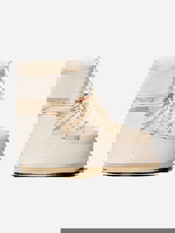 Moon Boot Kids Icon Low Nylon Snow Boots in Ivory