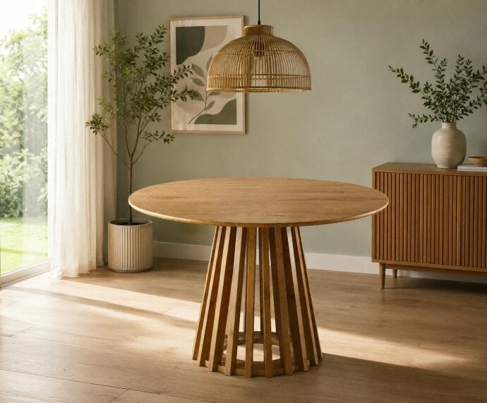 Outdoor Living Kayci Dining Table - Oak