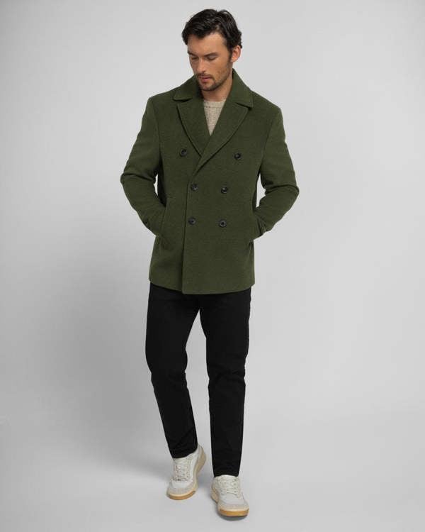 Steel & Jelly Pennington - Double-Breasted Peacoat