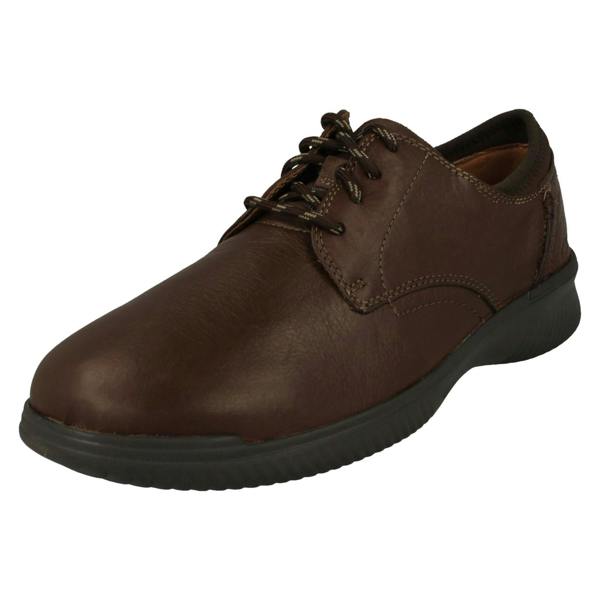 Clarks Mens Clarks Contoured Comfort Lace Up Shoes Donaway Plain