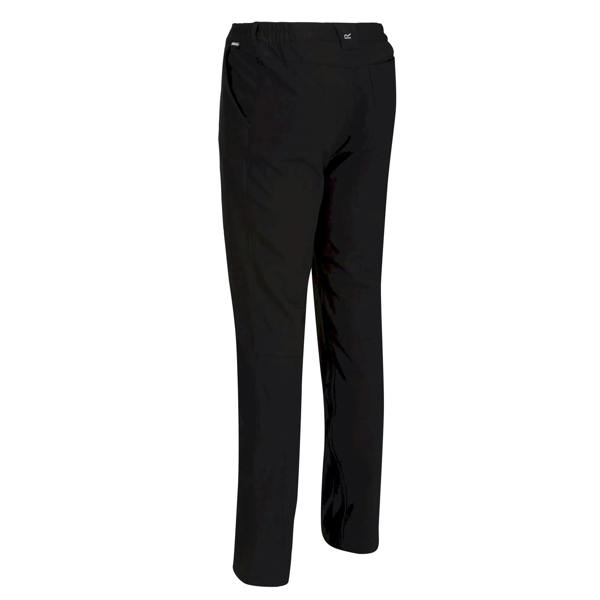 Regatta Great Outdoors Mens Fenton Lightweight Softshell Trousers - Black - 