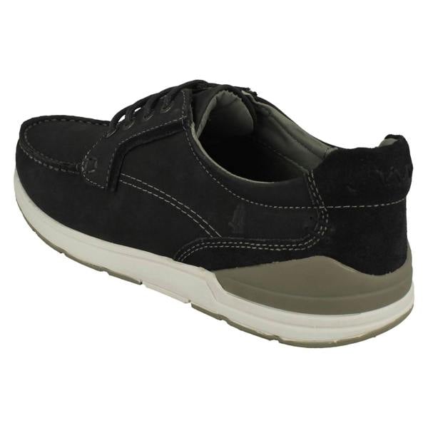 Hush Puppies Mens Hush Puppies Lace Up Boat Shoes Flynn Boat Shoe