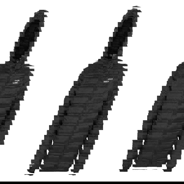 Regatta Childrens/Kids Marizion Hooded Padded Jacket - Black