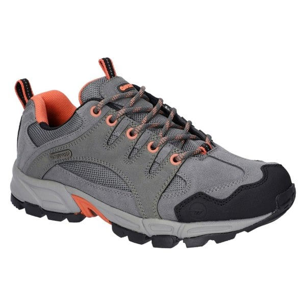 Hi-Tec Auckland Lite Leather Women's Steel/Coral/Cool Grey Hiking Boots