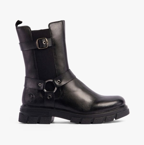 Rieker Z9177-00 Womens Boots - Black
