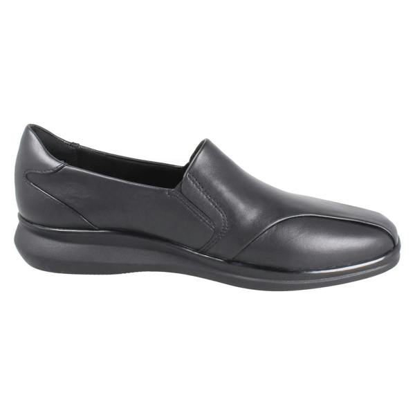 Clarks Ladies Clarks Artisan Square Toe Slip On Shoes Lynell Edge