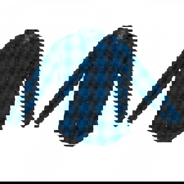 Replay Check Printed Cotton Dobby Mens Shirt