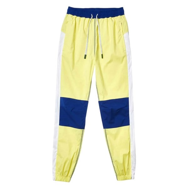 Lacoste Womens/Ladies Colour Block Jogging Bottoms - Yellow/Blue