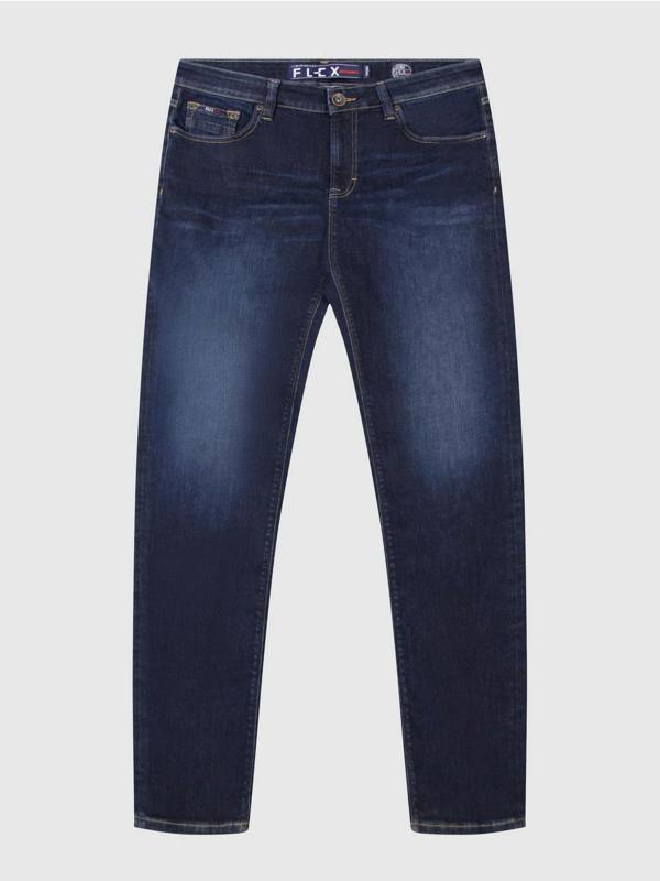 Mish Mash Flex Active Stretch Tapered Jean - Dark Blue
