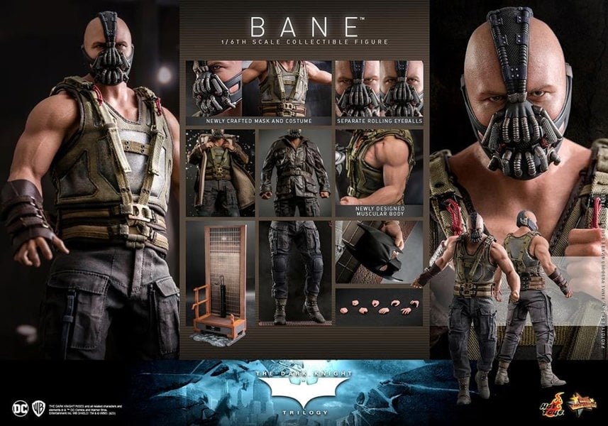 Hot Toys Bane The Dark Knight Trilogy Collectible Figure 1:6 Scale Hot Toys 912091