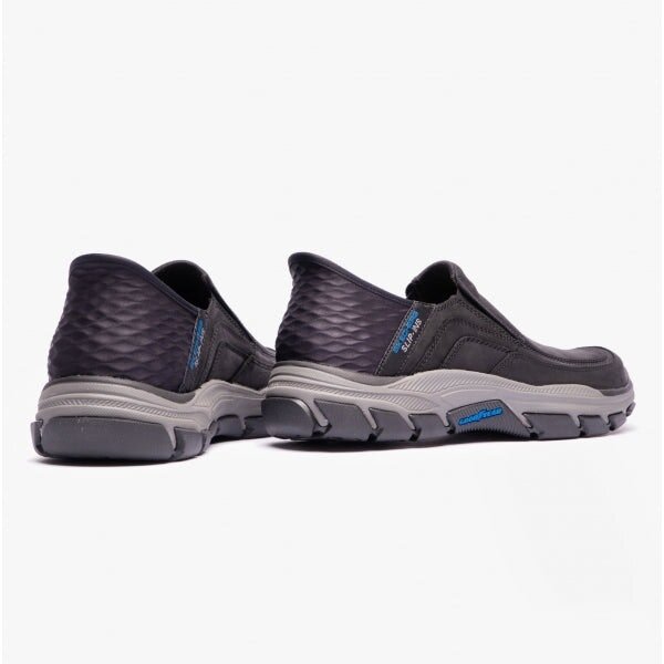 Skechers 204810/BLK RESPECTED-ELGIN Mens Shoes Black