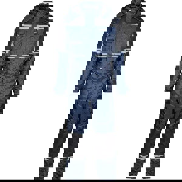 Regatta Unisex Adult Pro Waterproof Overalls - Navy - 