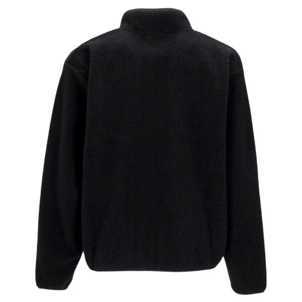 NIKE FB8386 010 Sherpa Fleece Jacket BLACK FLEECE ZIP TOP MENS M